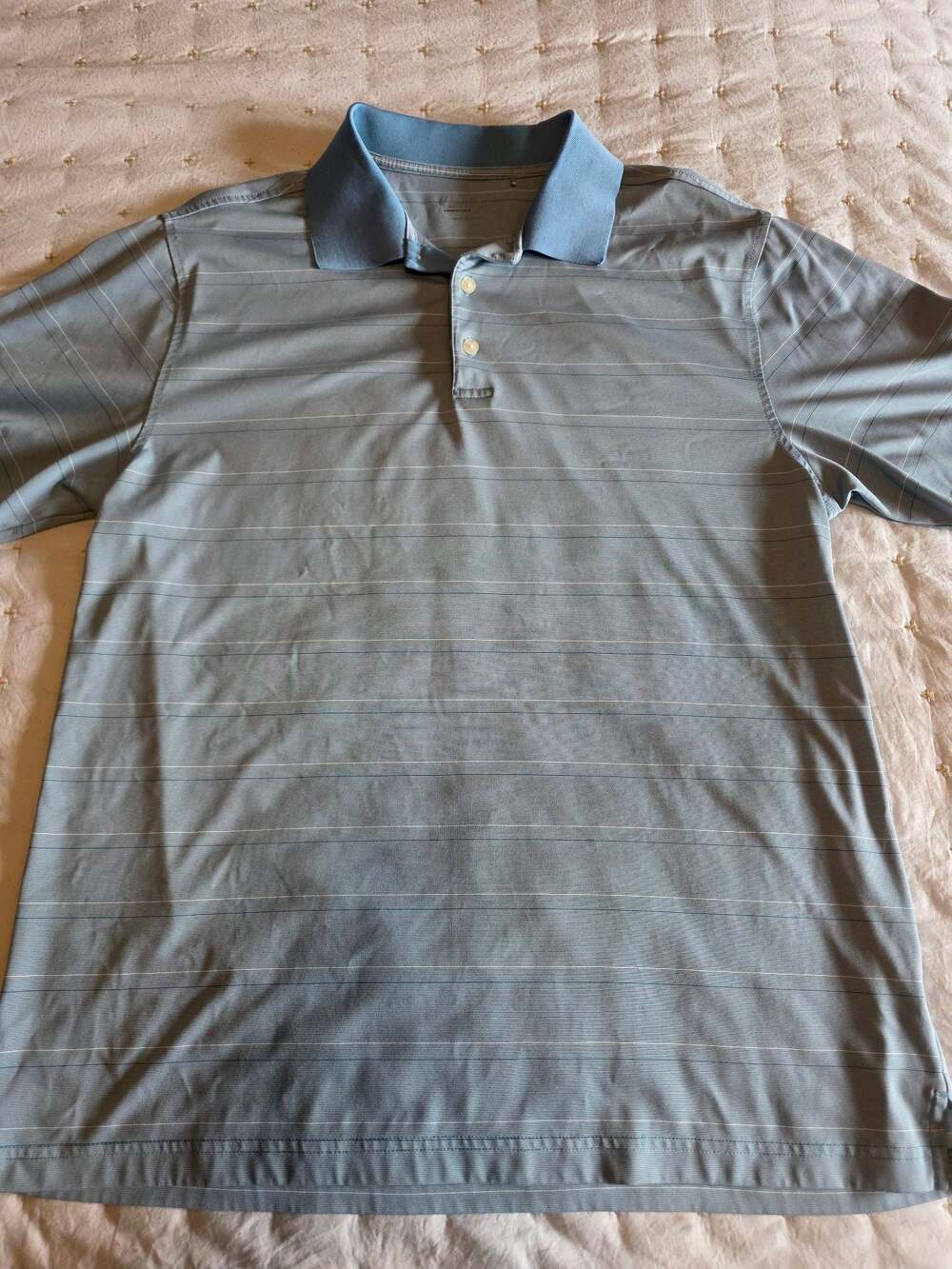 Walter Hagen Essentials‎ Men's Short Sleeve Striped Golf Polo Shirt